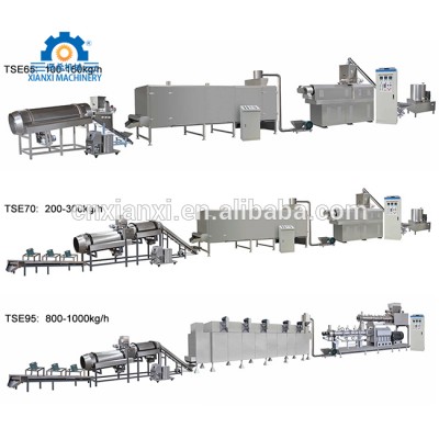 Best Selling Automatic Fish Feed Production Equipment With Full 304 Stainless Steel Machine Body