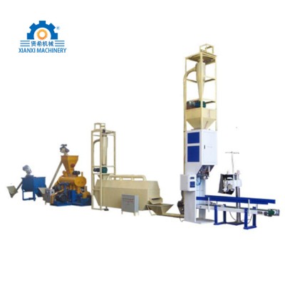 Factory competitive price used complete fish feed production line for sale