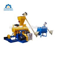 New design complete floating fish feed extruder processing plant line for sale