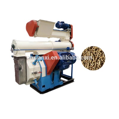 Professional animal feed pellet making machine with ring die type